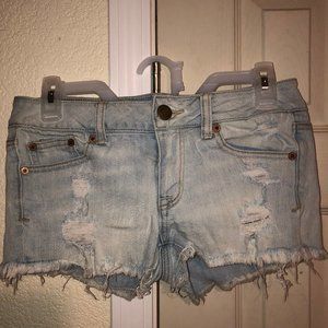 American Eagle Distressed Shorts